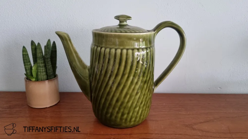 Koffiepot Boch "Trianon" groen My Store