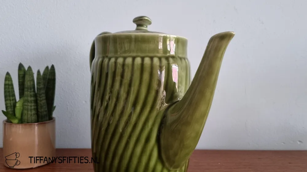 Koffiepot Boch "Trianon" groen My Store
