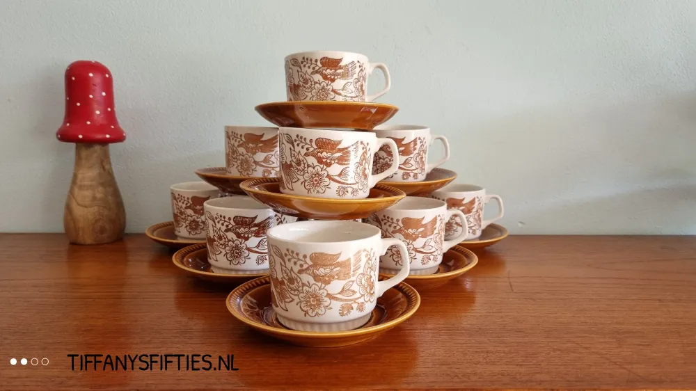 Kop en schotel Boch "Delta" Fiesta My Store
