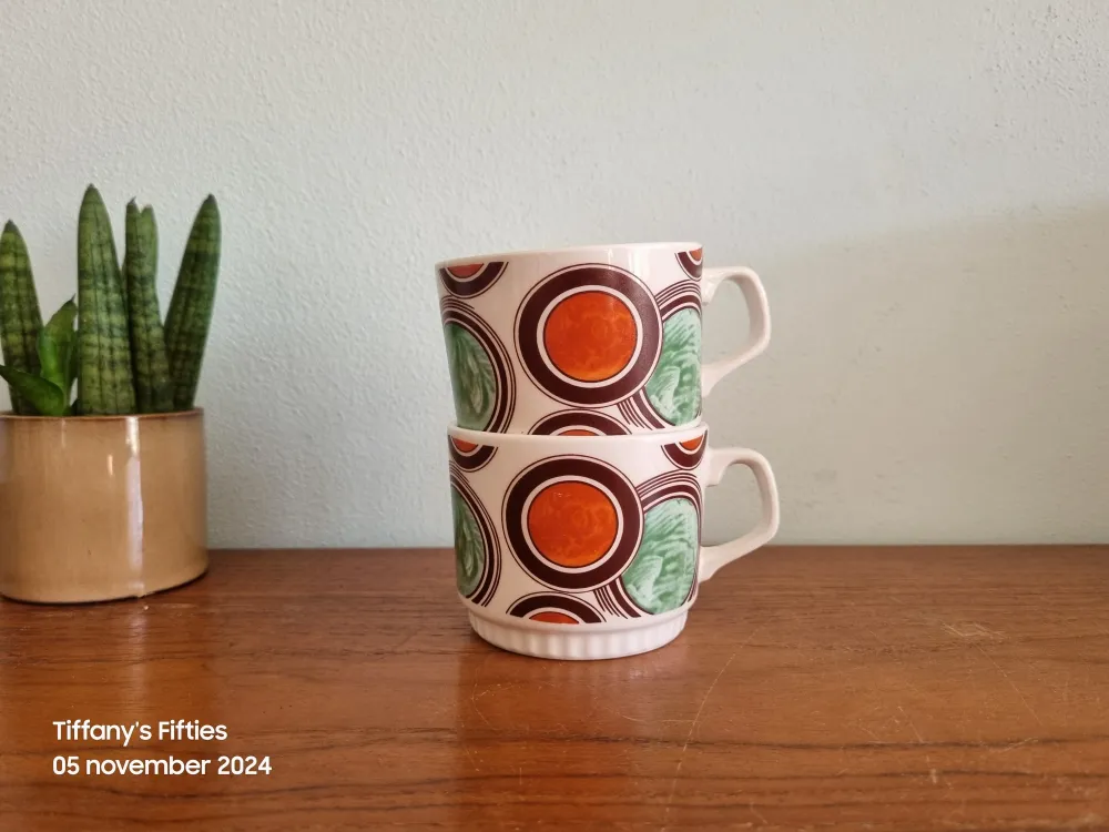 Kopje Boch Olympia oranje-groen My Store