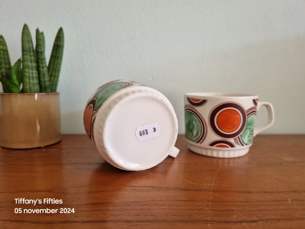 Kopje Boch Olympia oranje-groen My Store