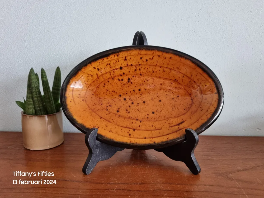 Ovale schaaltje Boch "Menuet" Palma (donker) My Store