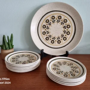 Vintage gebaksset Biltons veldbloemen My Store