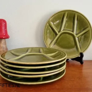 Vintage groen vakjesbord Boch My Store