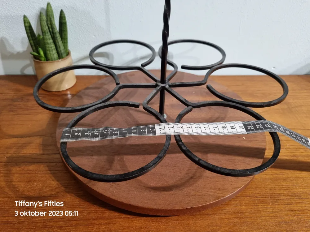 Vintage roterend kommenrekje My Store