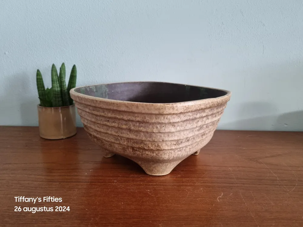 Zware vintage bloempot West Germany My Store