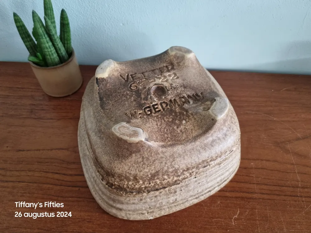 Zware vintage bloempot West Germany My Store