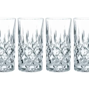Nachtmann Longdrinkglazen Noblesse - 370 ml - 4 stuks
