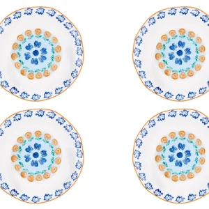 NAPOLI bord Ø27cm - 4 stuks - Citrus