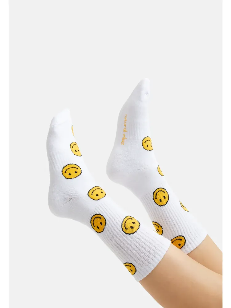 Giftset sokken Smiley Natural vibes