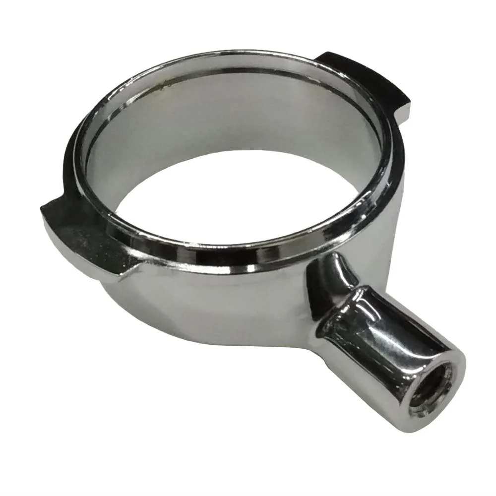 E61 Bodemloze filterdrager kop Chrome - zonder veer Nuova Ricambi