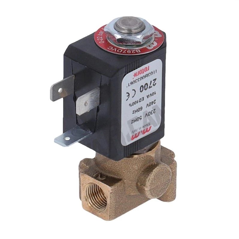 Electrische Kraan - Solenoid Valve - 2 weg 1/8" F - 1/8" F Nuova Ricambi