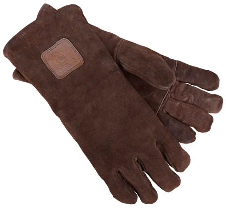 OFYR hittebestendige handschoenen - bruin