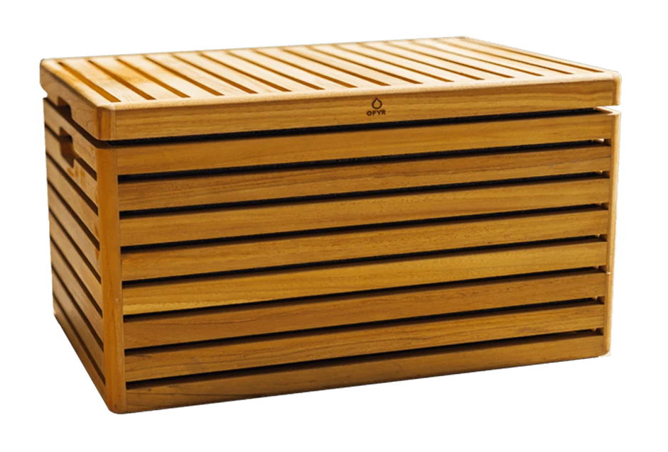 OFYR koelbox teakhout 64 x 44 x 32 cm