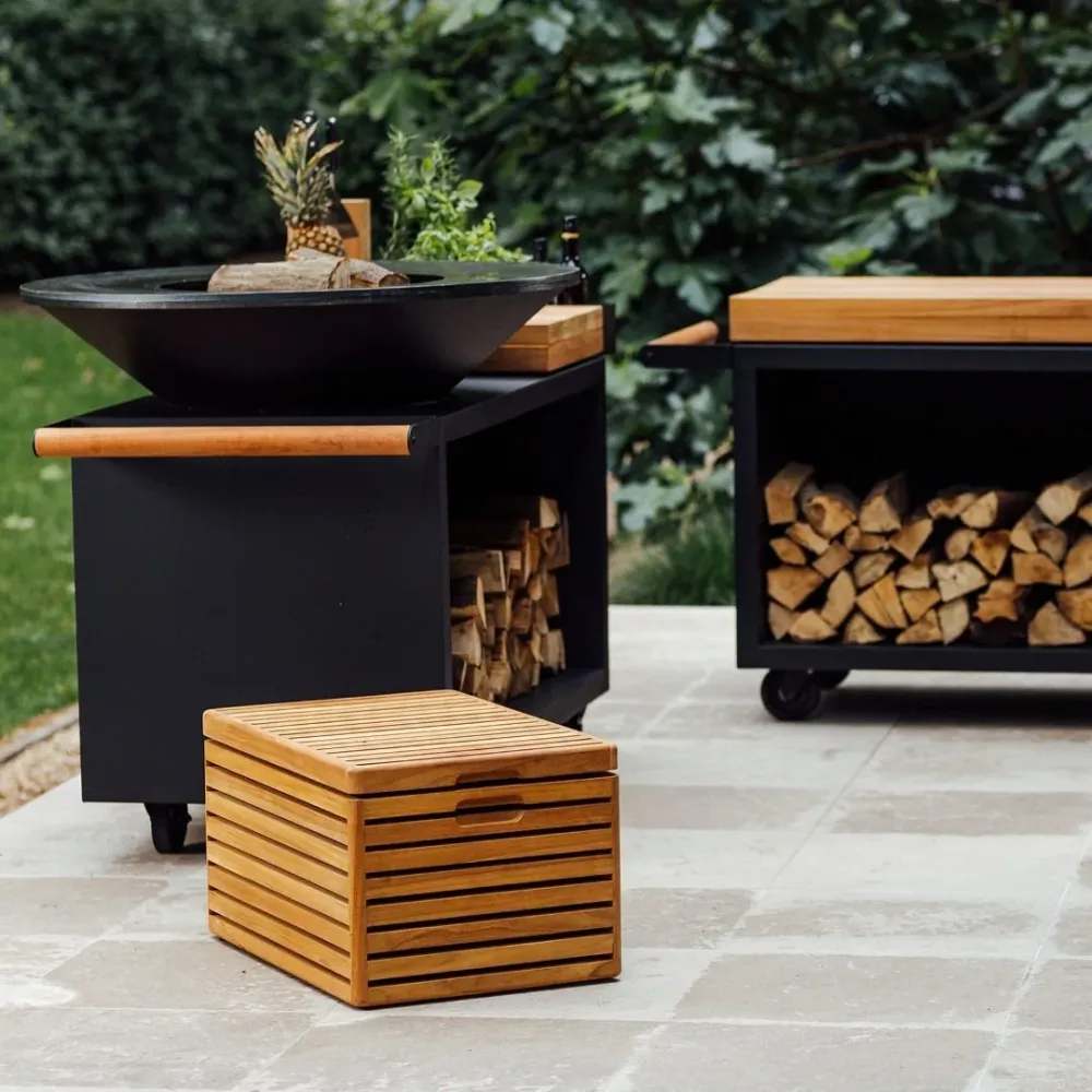 OFYR koelbox teakhout 64 x 44 x 32 cm