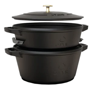 OFYR Staub gietijzeren pannenset