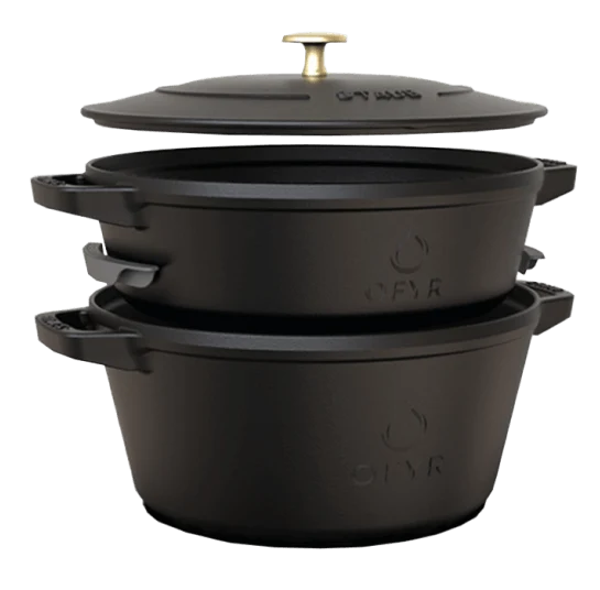 OFYR Staub gietijzeren pannenset