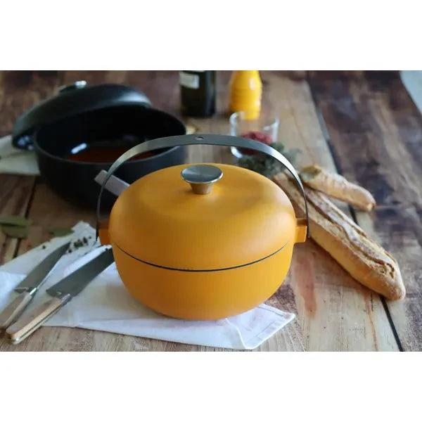 Ogo Cocotte 24 Cm Met Hv Olaf Geel