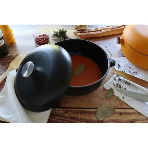 Ogo Cocotte 24 Cm Met Hv Olaf Zwart