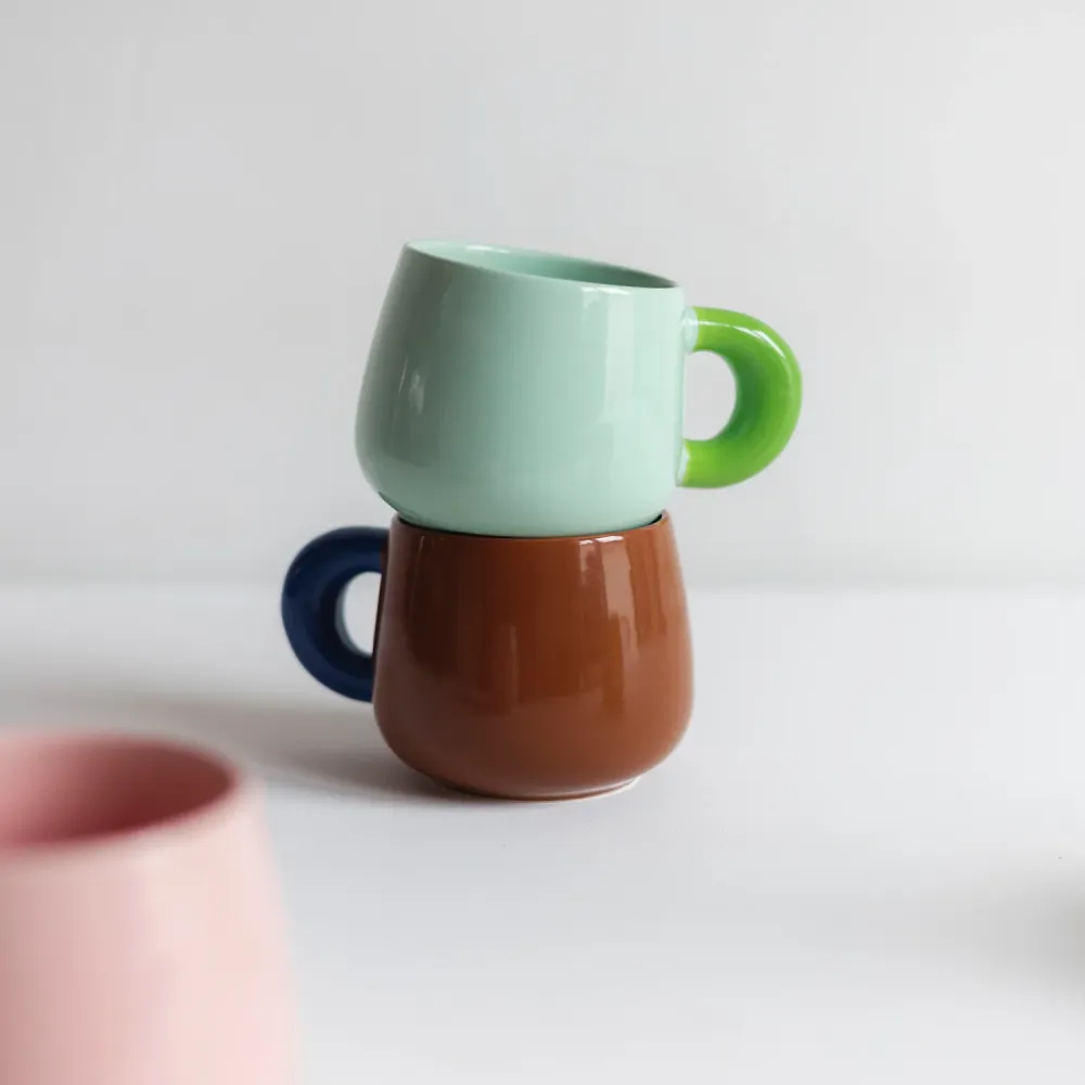 Ona - Beker 47cl turquoise Coco