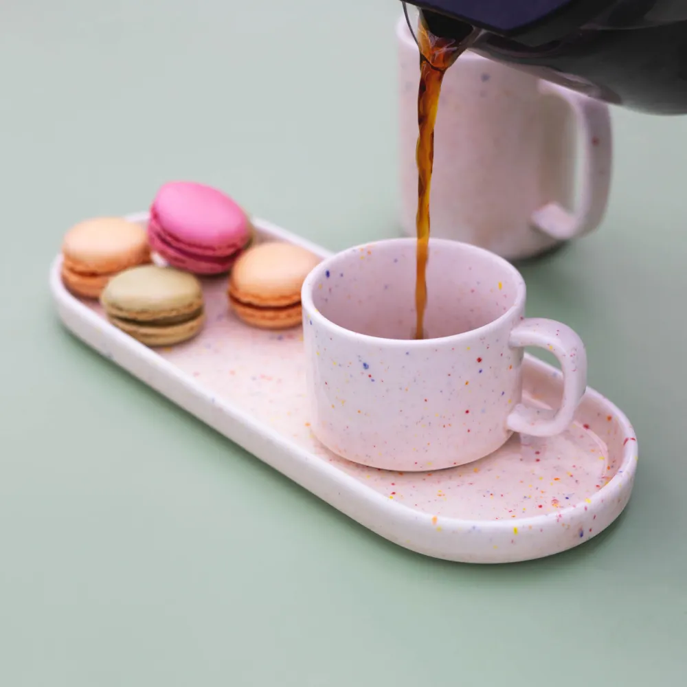 Ona - Kop 17cl beige Fika - Set van 4
