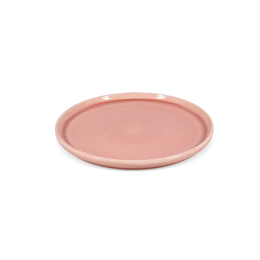Ona - Plat bord 27cm raspberry Duna - Set van 4