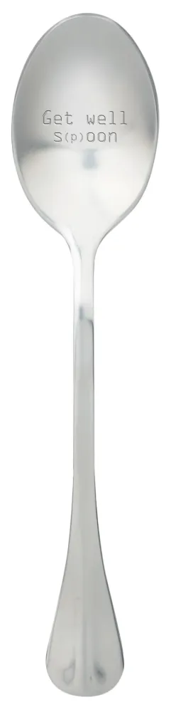 Get well S(p)oon One Message Spoon