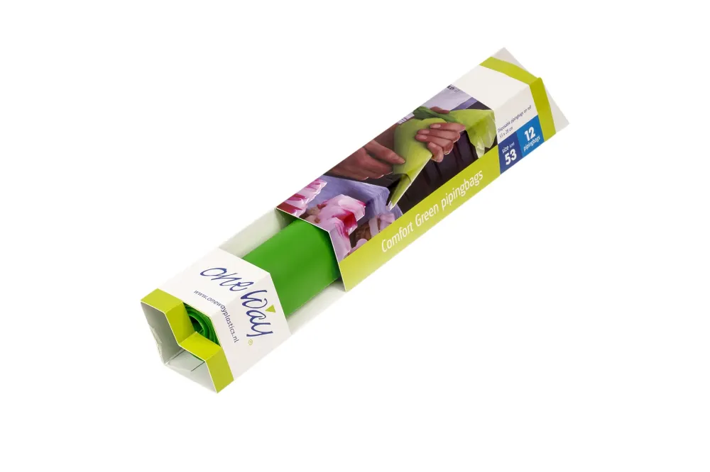 Spuitzak Groen 53x28 cm – 12 stuks Oneway