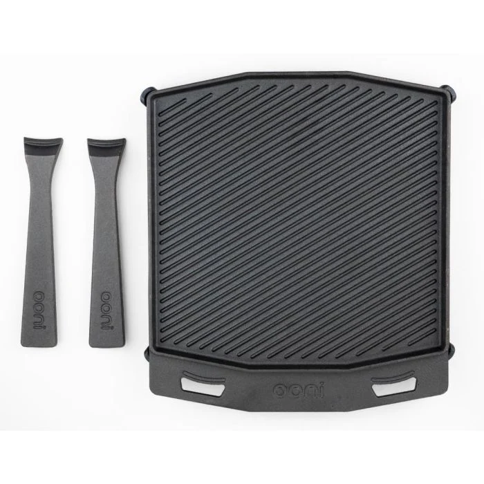Ooni - Cast Iron Grillplaat 'Grizzler' dubbelzijdig