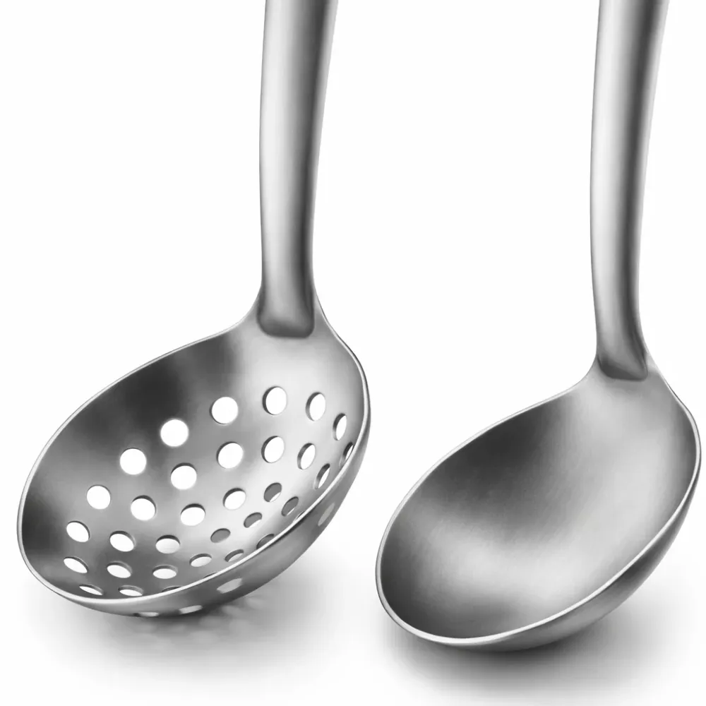 Opscheplepels Set | Titanium | Vaatwasserbestendig