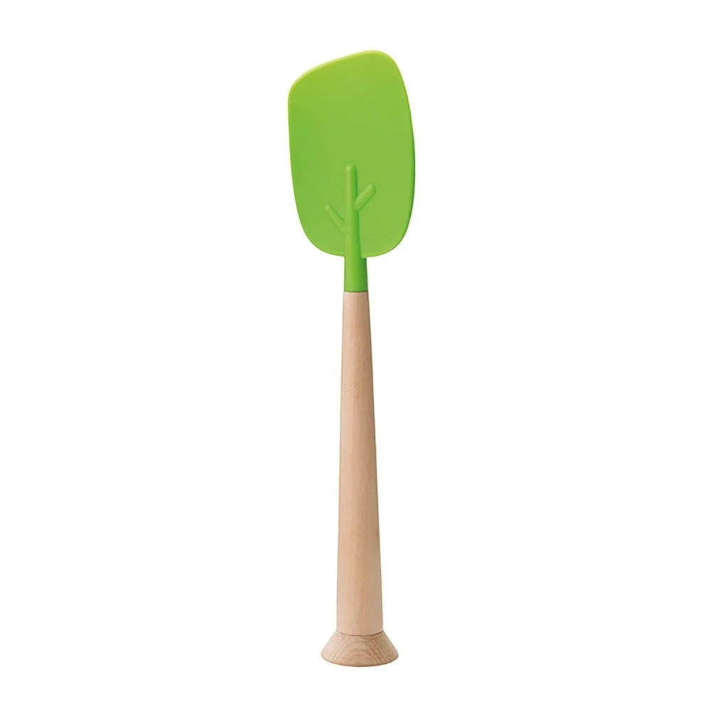 Timber Spatel Silconen Groen 30 cm Ototo