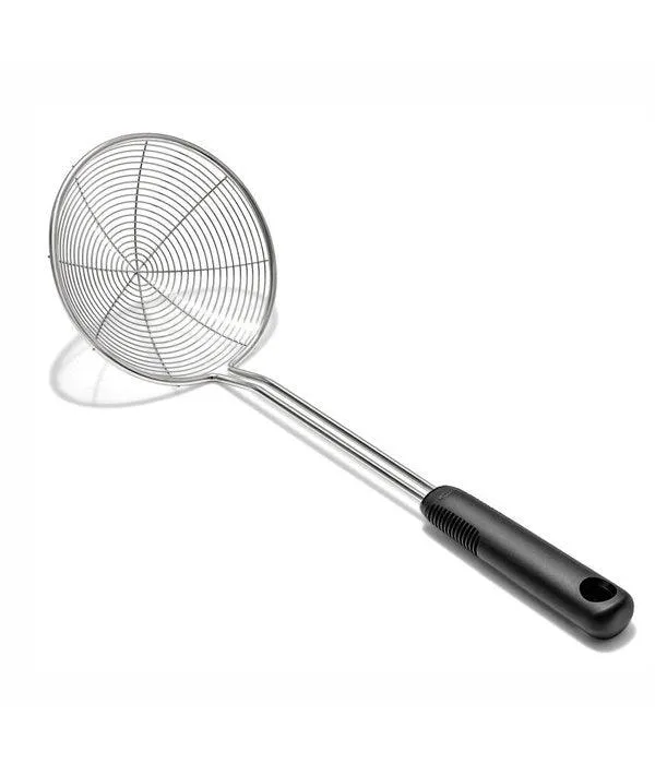 Oxo Frituurschep/schuimspaan rvs 34 cm 6