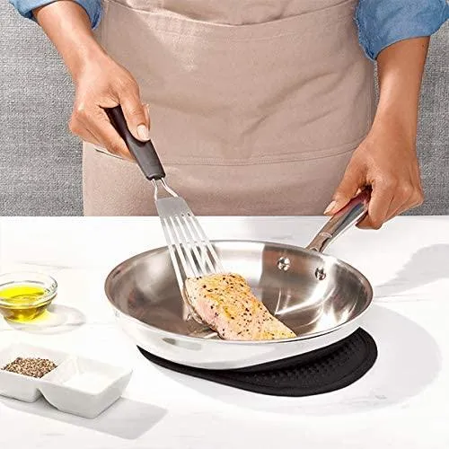 OXO Spatel m/gleuf small rvs 6