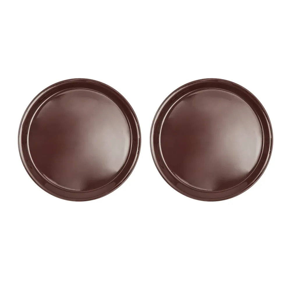 OYOY Bord - Set van 2 Yuka - terracotta