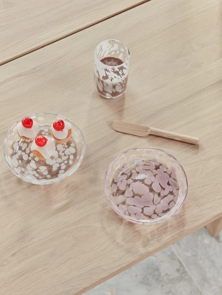 OYOY Dessertbord Jali - glas