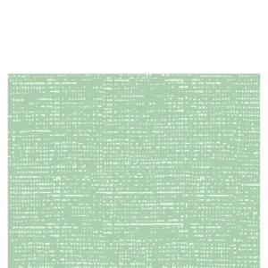 Pak van 12 servetten Textiel Touch Papier Pastel Groen Groot