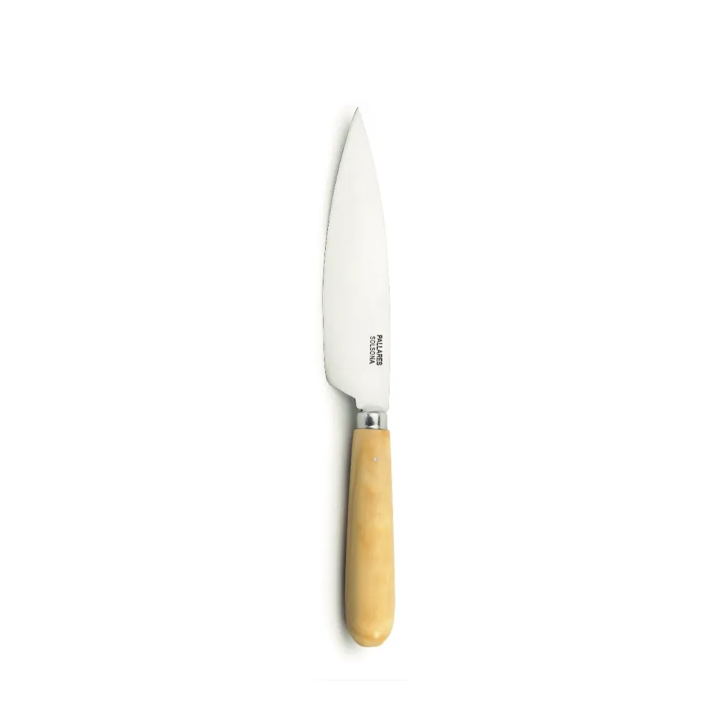 Pallares Solsona Keukenmes Buxushout (breed) 16 cm
