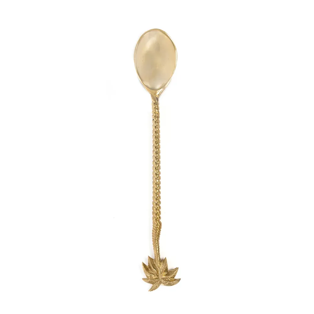 De Palm Tree Lepel - Goud