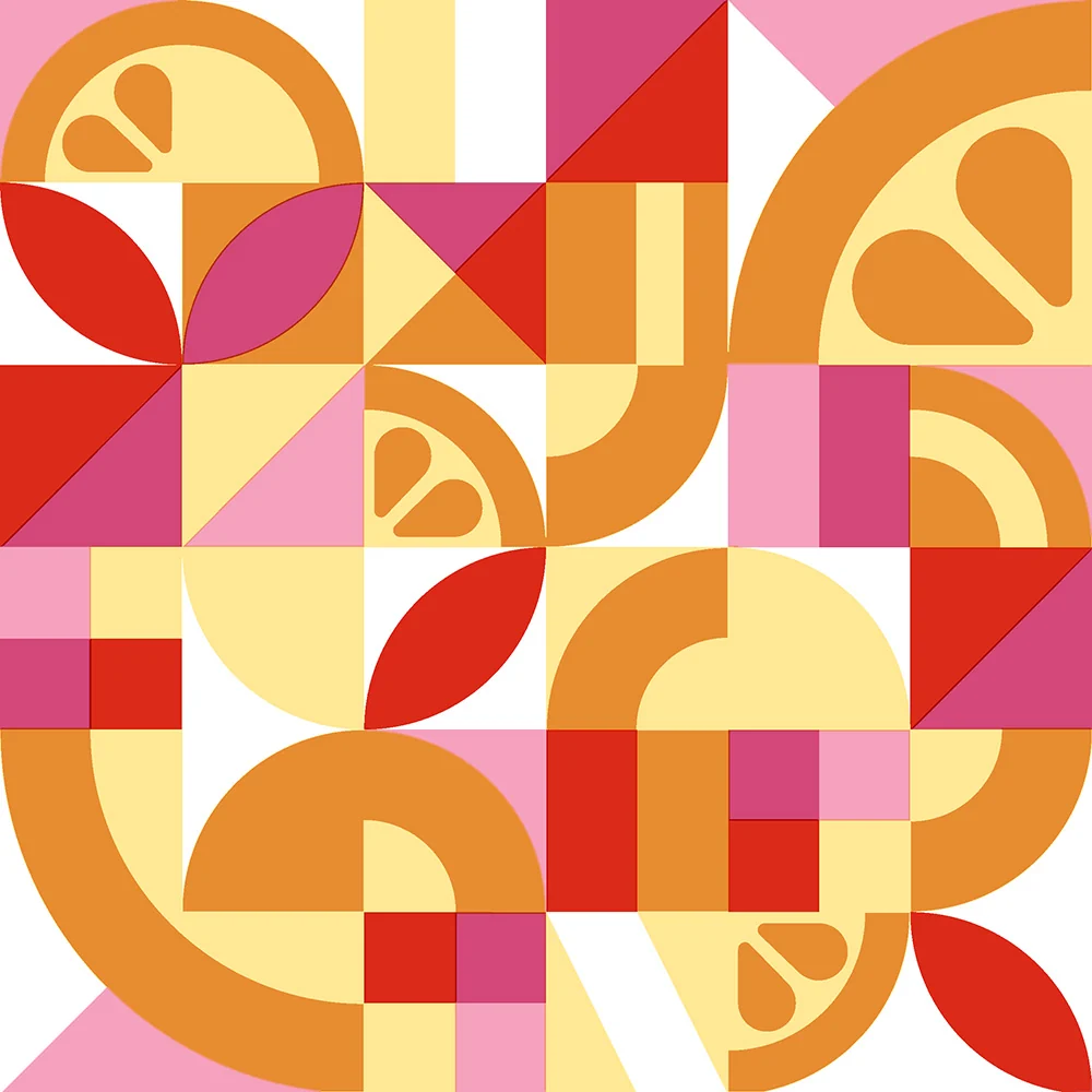 Paper+Design Lunch Aapkins (Citrus Era Orange)