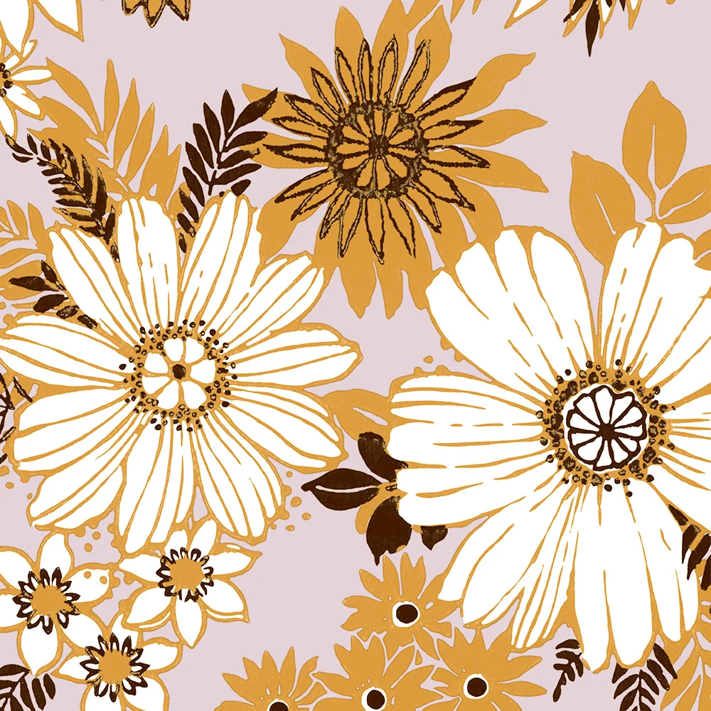 Paper+Design Lunch Aapkins (Retro Florals)