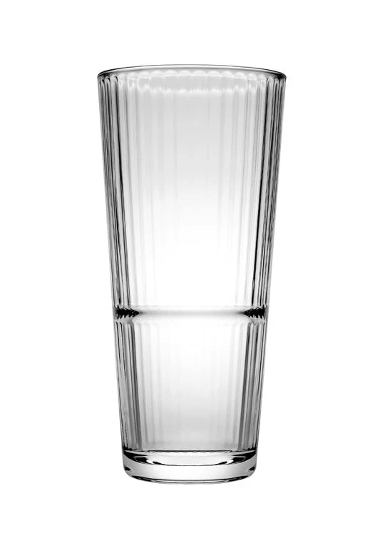 Pasabahce Grande Sunray Longdrinkglas getemperd 29,5 cl - Stapelbaar - Doos 12 stuks