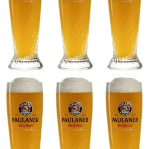 Paulaner Bierglazen Weizen - 300 ml - 6 stuks