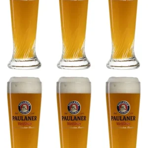 Paulaner Bierglazen Weizen - 500 ml - 6 stuks
