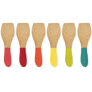 PEBBLY Set 6 raclette spatulas