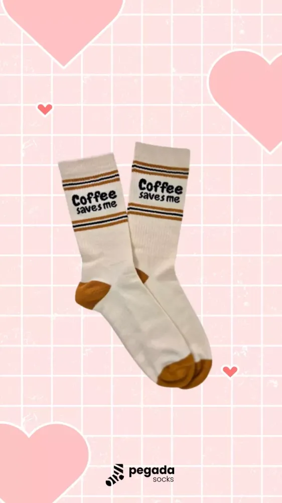 Sokken Coffee Pegada Socks