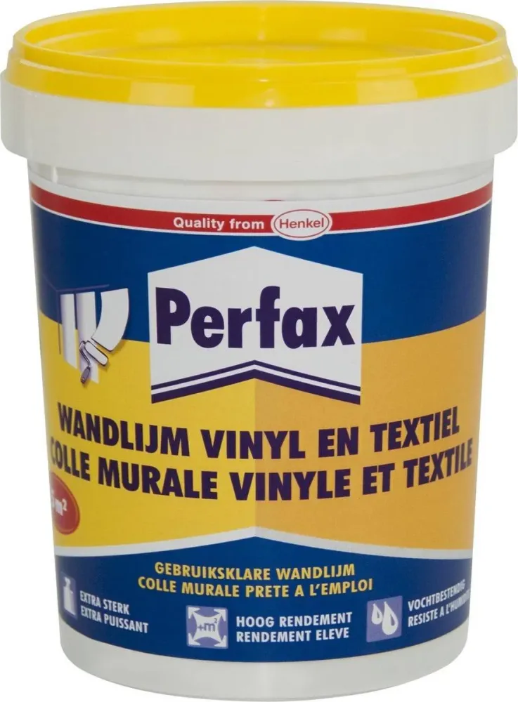 Wandlijm vinyl en textiel 0.75kg Perfax