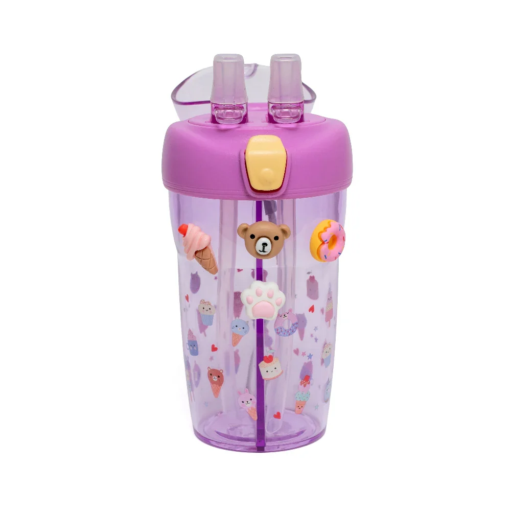 Petit Monkey Drinkfles Sparkling Sweets - Lila