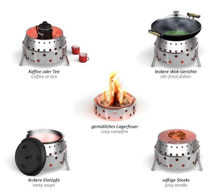 Petromax - Atago inklapbare Barbeceu