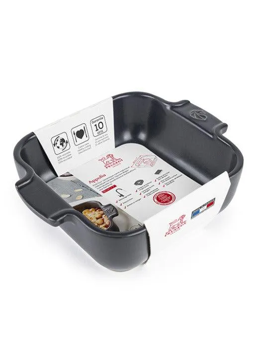 Peugeot Appolia rechthoekige ovenschaal individueel 18 cm Leisteen