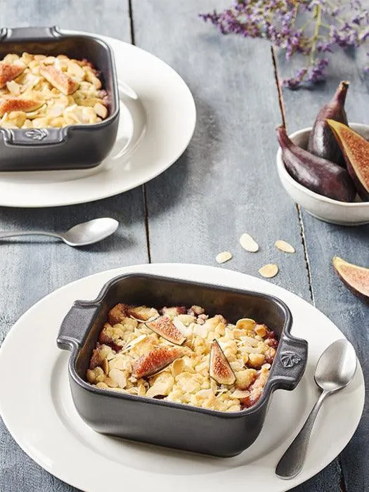 Peugeot Appolia rechthoekige ovenschaal individueel 18 cm Leisteen